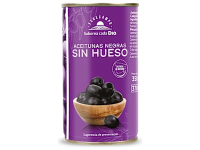 Aceitunas negras sin hueso Dia Vegecampo 150 g