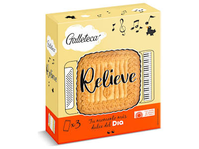 Galletas relieve Galleteca de Dia caja 735 g