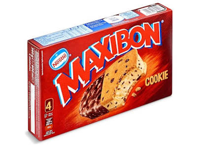 Helado sandwich cookies 4 unidades Nestlé Maxibon caja 360 g