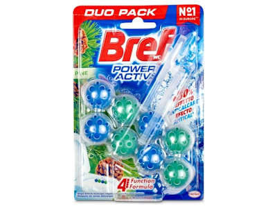 Block wc pino poder activo Bref   blister 2 unidades