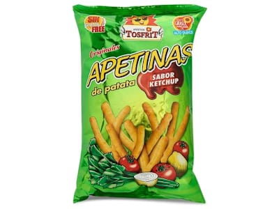 Apetinas sabor ketchup Tosfrit 90 g