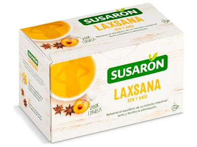 Infusión laxsana sabor ciruela Susaron 20 unidades