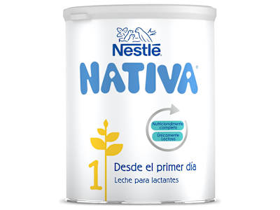 Leche infantil en polvo de inicio de 0 a 6 meses Nativa 800 g