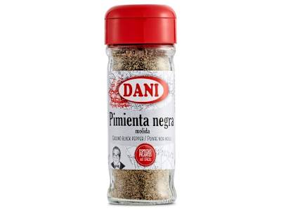 Pimienta negra molida Dani frasco 45 g