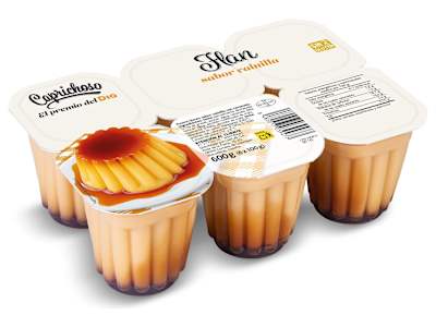 Flan de vainilla Dia Caprichoso pack 6 x 100 g