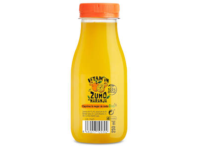 Zumo de naranja recién exprimido 250 ml