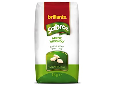 Arroz redondo Sabroz Brillante 1 Kg