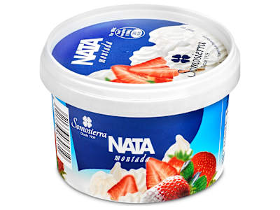 Nata montada congelada Somosierra tarrina 240 g