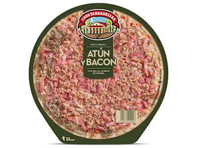 Pizza atún y bacon Casa Tarradellas 405 g