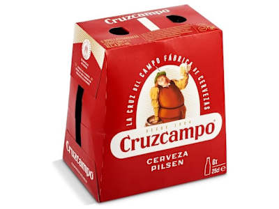 Cerveza Cruzcampo pack 6 x 25 cl