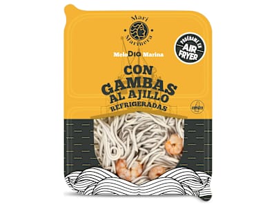 Sucedáneo de angulas con gambas refrigerado Dia Mari Marinera bandeja 200 g