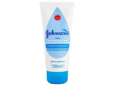 Crema protectora de pañal Johnson tubo 100 ml