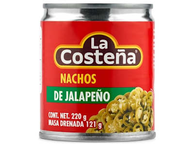 Chiles jalapeños en escabeche La costeña 121 g
