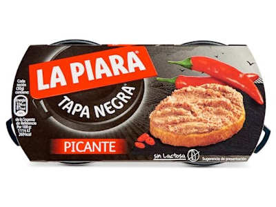 Paté picante La piara lata 2 x 73 g