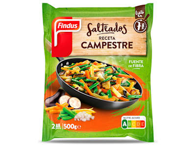 Salteado receta campestre Findus bolsa 500 g