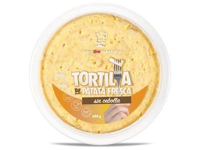 Tortilla de patatas sin cebolla Dia Al punto 600 g