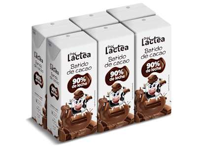 Batido de cacao 90% leche Dia Láctea 6 x 200 ml