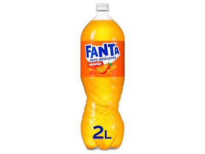 Fanta de naranja zero 2 L