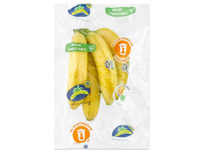 Plátano bio bolsa 1 Kg aprox.