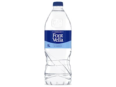 Agua mineral Font Vella 1 L