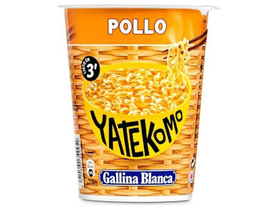 Noodles de pollo Gallina Blanca Yatekomo 60 g