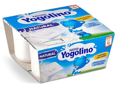 Postre lácteo natural Nestlé Yogolino pack 4 x 100 g