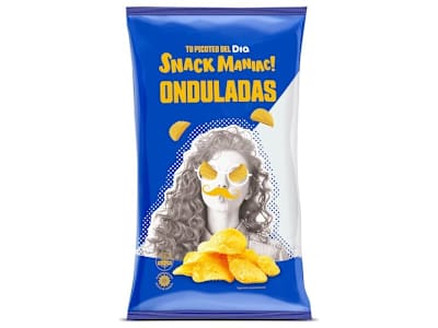 Patatas fritas onduladas Dia Snack Maniac 180 g