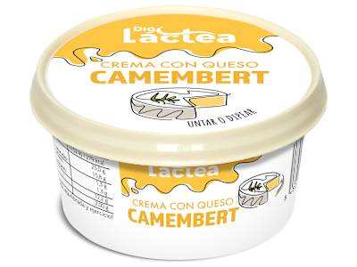 Crema de queso camembert Dia Láctea tarrina 125 g