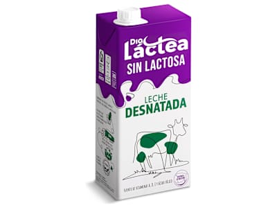 Leche desnatada sin lactosa Dia Láctea 1 L