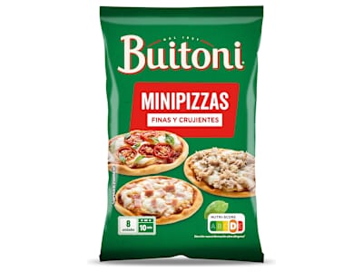 Masa para mini pizza Buitoni bolsa 265 g