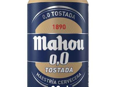 Mahou 0,0 Tostada Lata