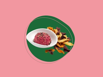 Hummus de Remolacha