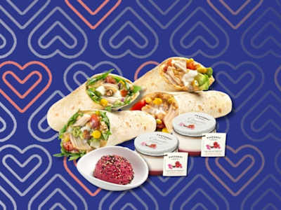 Menú Burritos Para Dos