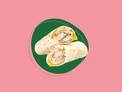 Chicken & Cheese Burrito