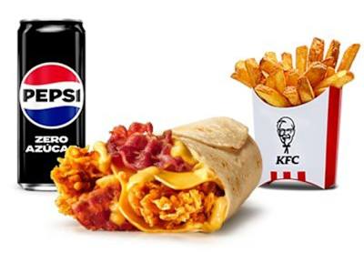 Menú Wrap Sobrado Queso