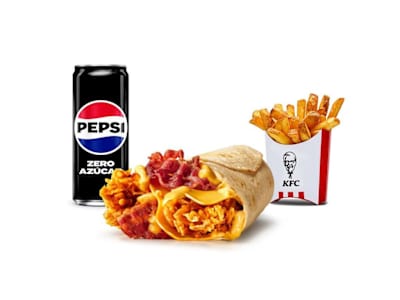 Menú Wrap Sobrado Queso