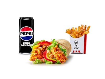Menú Wrap Coronel