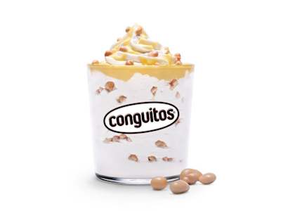 Cubo Helado Conguitos Blancos