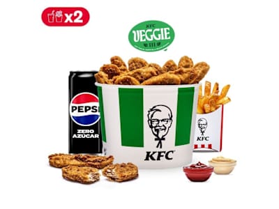 Menú 12 Tiras Veggie para 2