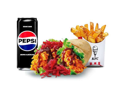 Menú Wrap Teriyaki