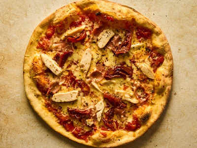 Pizza Pollo Braseado