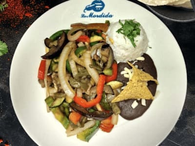Fajitas de Verdura y Guacamole