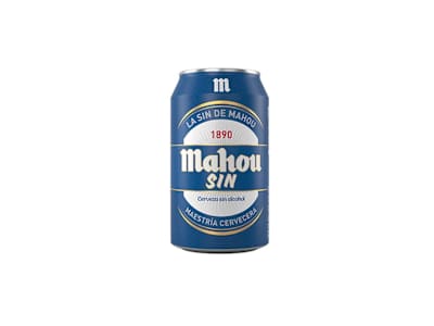 Cerveza Sin Alcohol Mahou lata