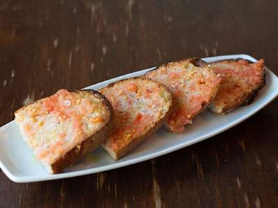 Pan Sin Gluten con Tomate