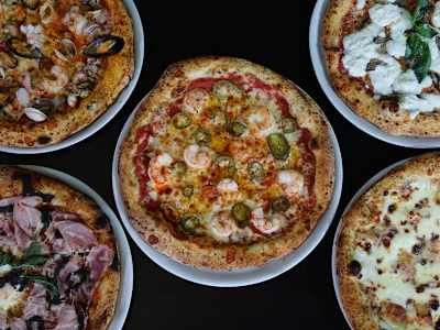 Pizza gourmet Burger Angus  Mediana