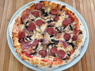 Pizza Salchicha Individual