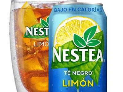 Fuze Té Negro Limón lata 330ml.