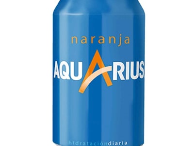 Aquarius Naranja lata