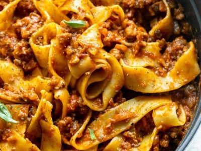 Pappardelle bolognesa