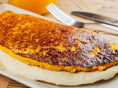 Cachapa con Queso Guayanés